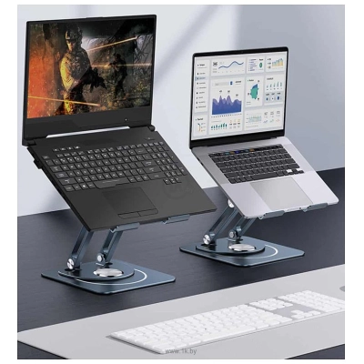 Baseus UltraStable Pro Series Rotatable and Foldable Laptop Stand (2-Hinge Version)