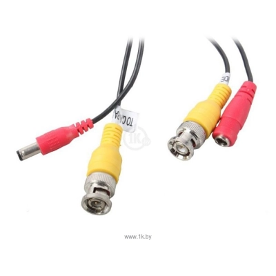 Kabeli 2 BNC / 2 DC-Jack - 2 BNC / 2 DC-Jack 30 m