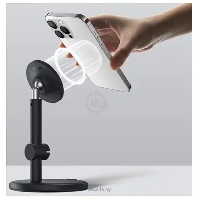 Baseus MagicPro Magnetic Desktop Phone Stand (chernyiy)