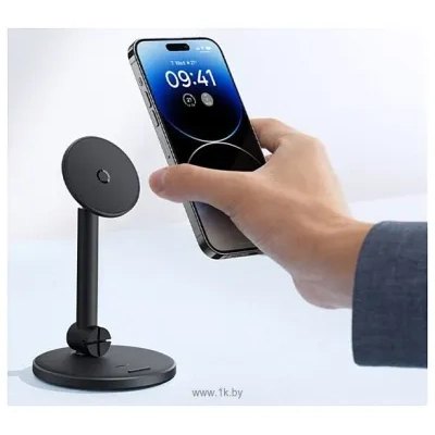 Baseus MagicPro Magnetic Desktop Phone Stand (chernyiy)