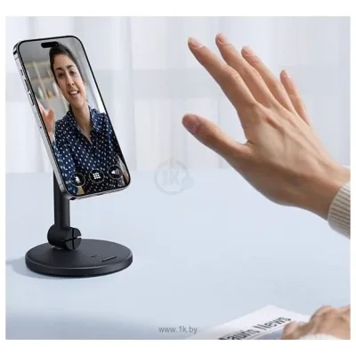 Baseus MagicPro Magnetic Desktop Phone Stand (chernyiy)