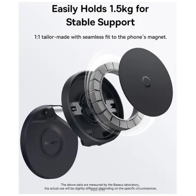 Baseus MagPro Magnetic Foldable Phone Mount (chernyiy)