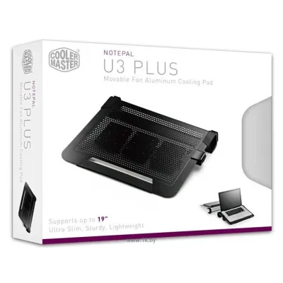 Cooler Master NotePal U3 Plus Black (R9-NBC-U3PK-GP)