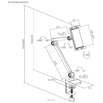 ErgoSmart TabletClamp