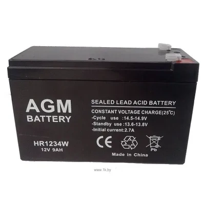 AGM Battery HR 1234W F2