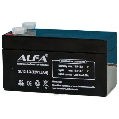 Alfa Battery ALFA SL12-1.3 12V-1.3Ah