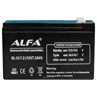 Alfa Battery ALFA SL12-7.2 12V-7.2Ah