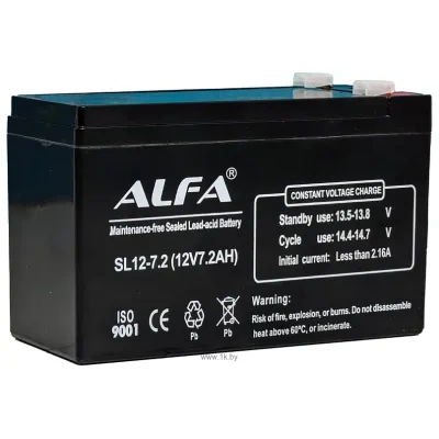 Alfa Battery ALFA SL12-7.2 12V-7.2Ah