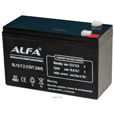 Alfa Battery ALFA SL12-7.2 12V-7.2Ah