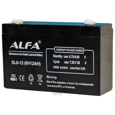 Alfa Battery ALFA SL6-12 6V-12Ah