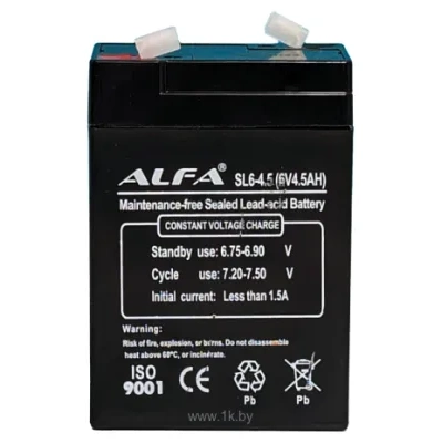 Alfa Battery ALFA SL6-4.5 6V-4.5Ah