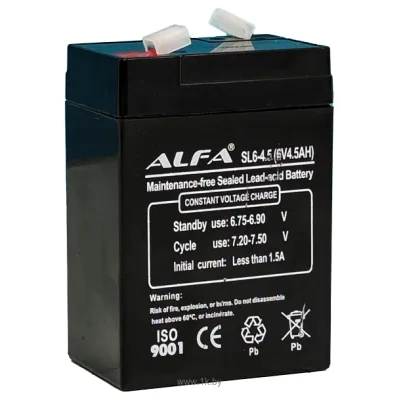 Alfa Battery ALFA SL6-4.5 6V-4.5Ah