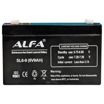 Alfa Battery ALFA SL6-9 6V-9Ah