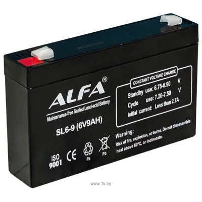 Alfa Battery ALFA SL6-9 6V-9Ah