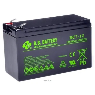 B.B. Battery BC7.2-12