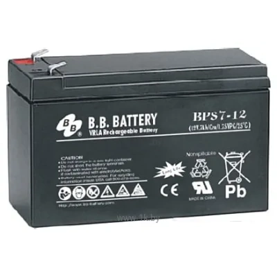 B.B. Battery BPS7-12