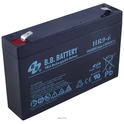 B.B. Battery HR9-6 /8