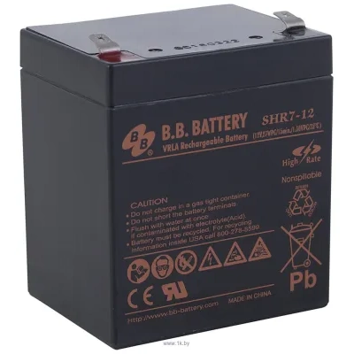 B.B. Battery SHR 7-12