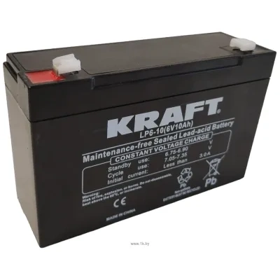 Kraft KRAFT LP6-10 6V0Ah