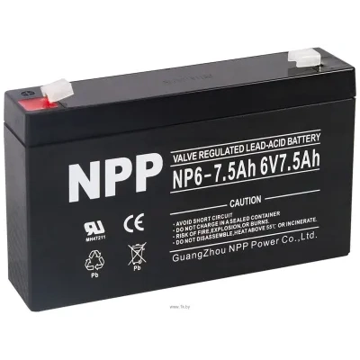 NPP NP6-7.5Ah