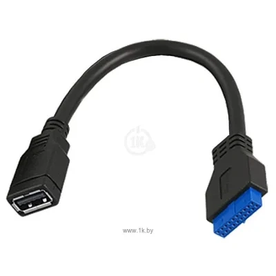 Kabeli 20 pin - USB 2.0 tip A 1.2 m